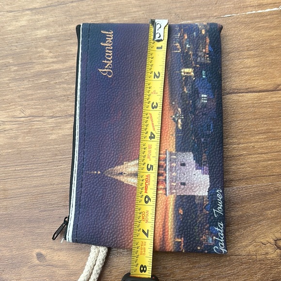 New istanbul Galata Tower Small Flat Amenity Bag - Picture 5 of 8